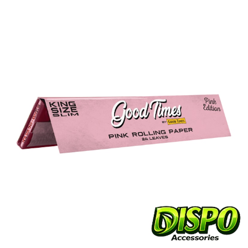 Good Times - Pink Edition King Slim Papers