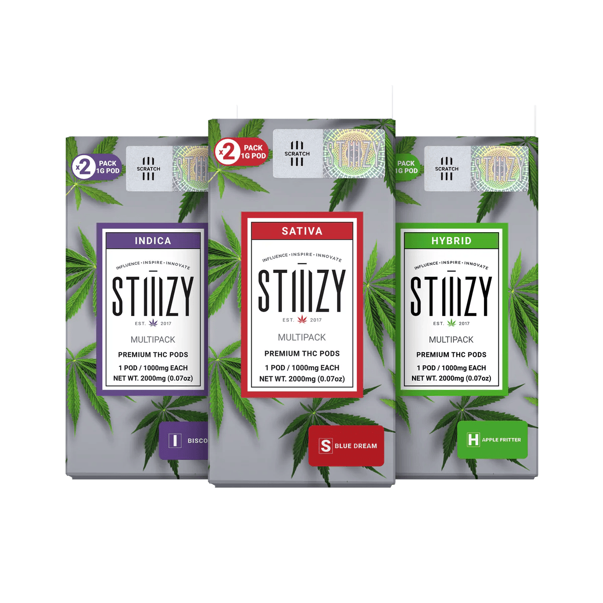 Stiiizy - 2 Pack 1g Cartridge Pack - Skywalker OG