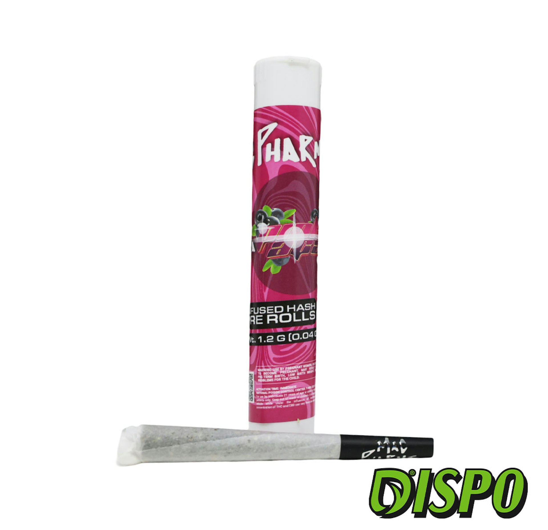 Mac Pharms - Pink Pineapple Bubble Hash Infused Pre-Roll
