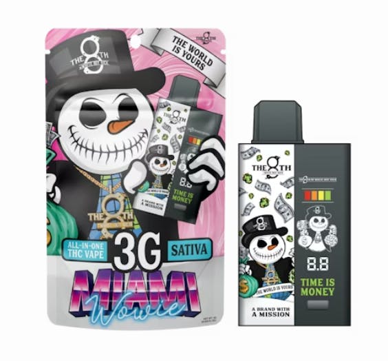 The 8th THE 8th | MIAMI WOWIE | DISPOSABLE SATIVA — VAPORIZERS
