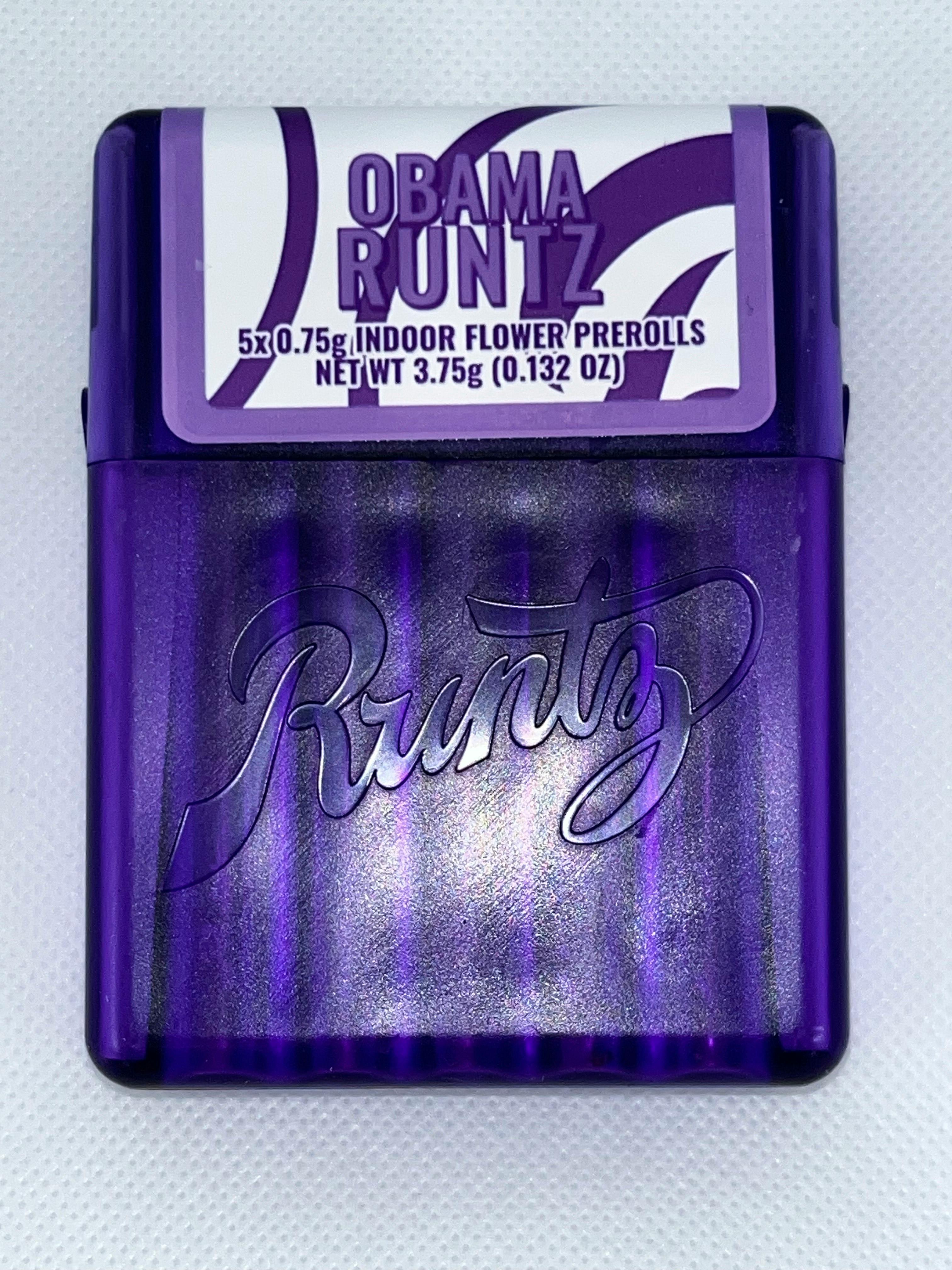 Runtz | Obama Runtz | Pre-Rolls 5pk | 3.75g