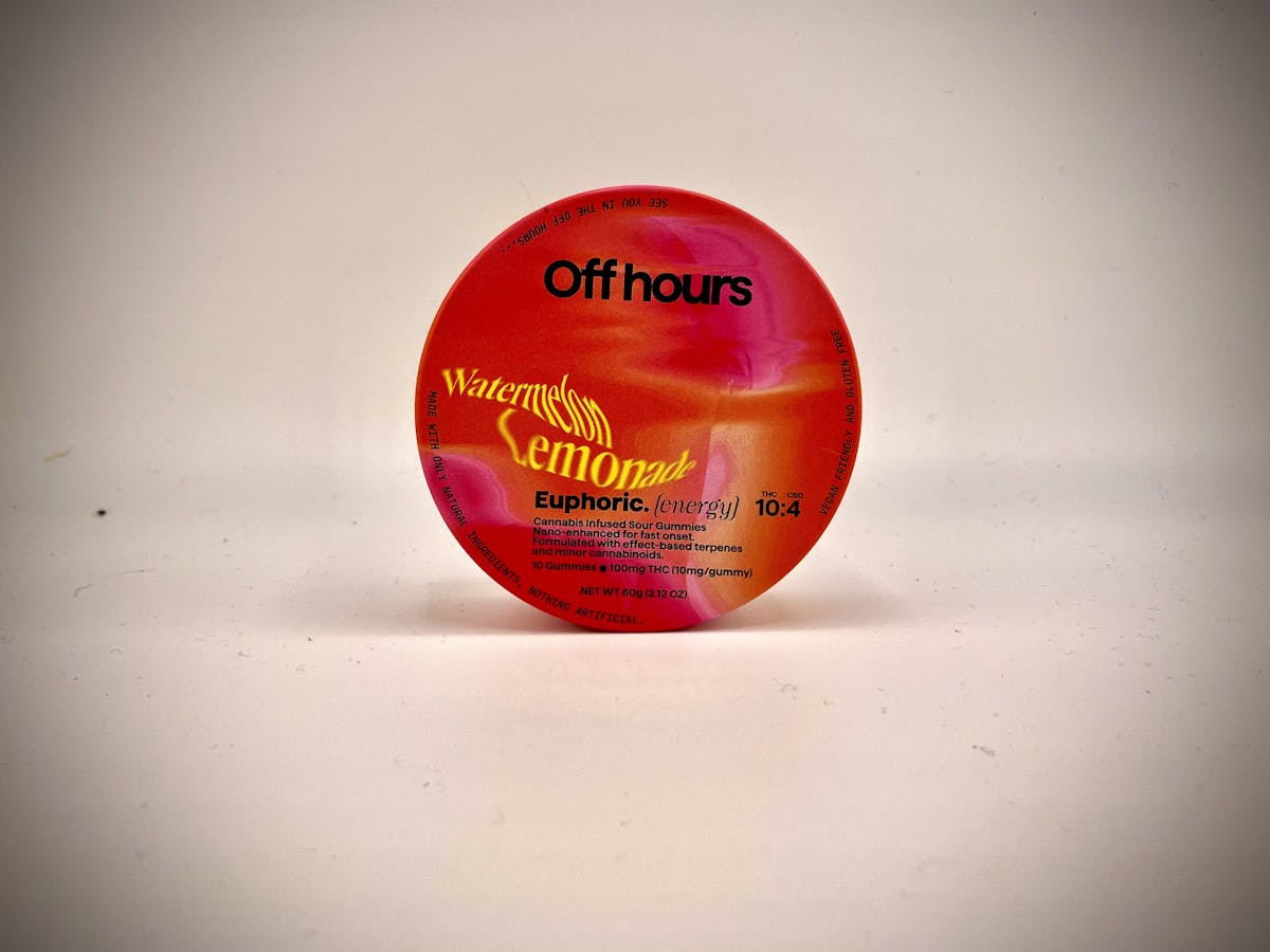 Image of Watermelon Lemonade “Euphoric” 10:4 | 100mg 10pk Gummies
