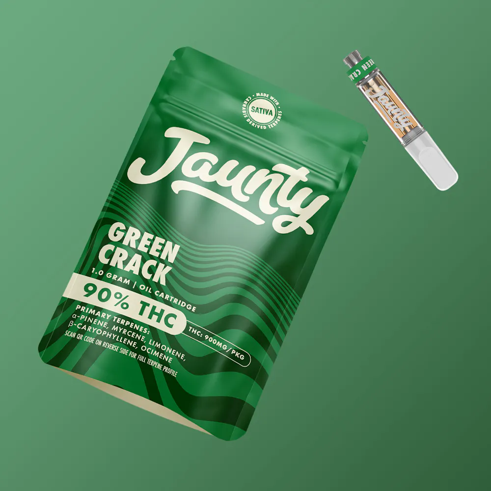 Product Jaunty - Green Crack - 1g - Cart