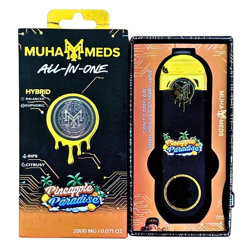 MUHA MEDS | PINEAPPLE PARADISE | DISPOSABLE V2 HYBRID