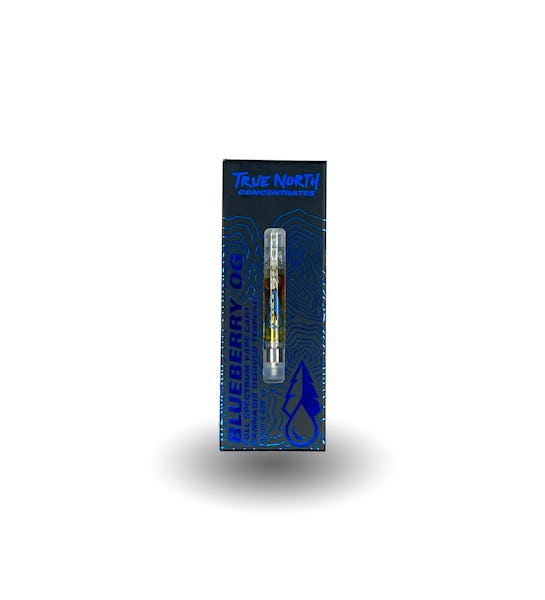 Product: True North Cartridges | Blueberry OG Full Spectrum Cartridge | 1g