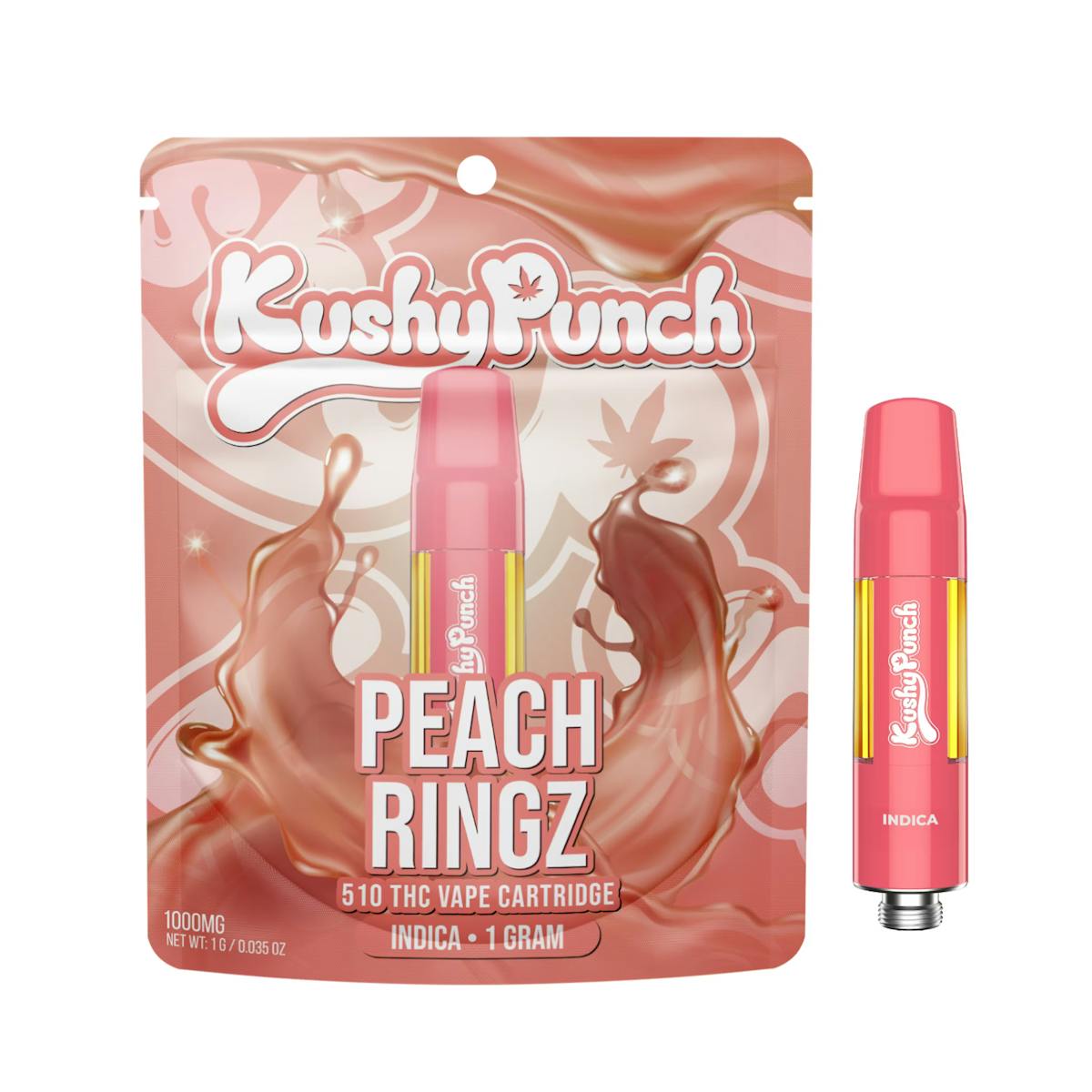 Image of Peach Ringz | 1g Cartridge