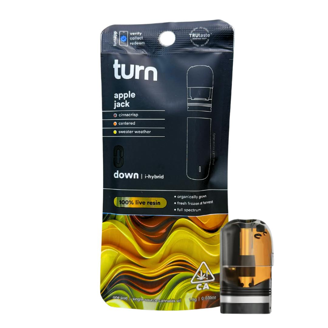 APPLE JACKS LIVE RESIN TURN DOWN POD