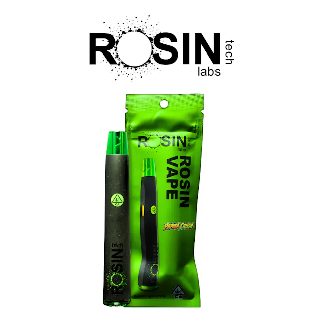 Rosin Tech Labs Rosin Vape Papaya Crush 1g (indica, disposables)