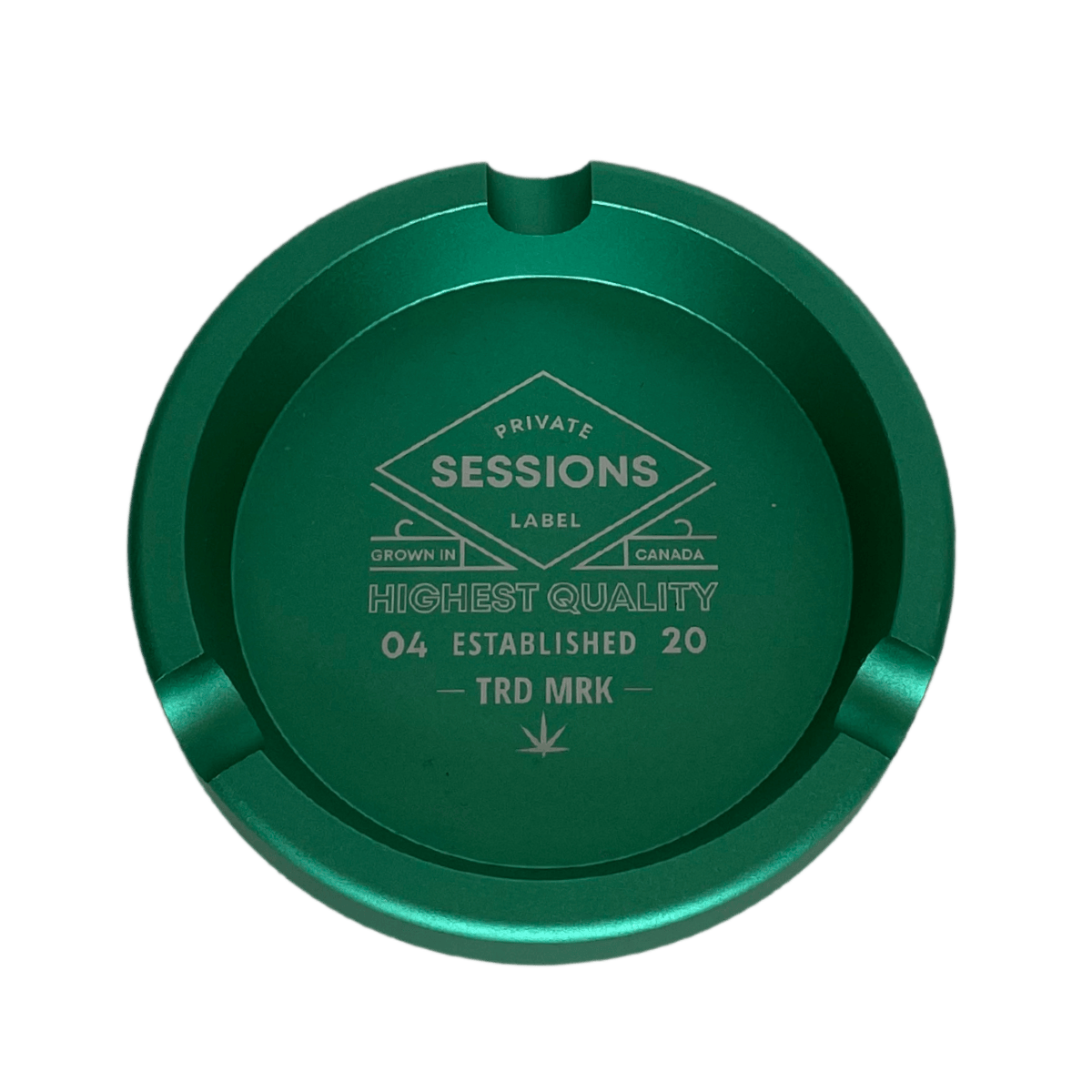 Sessions Cannabis - Logo Ashtray - Green