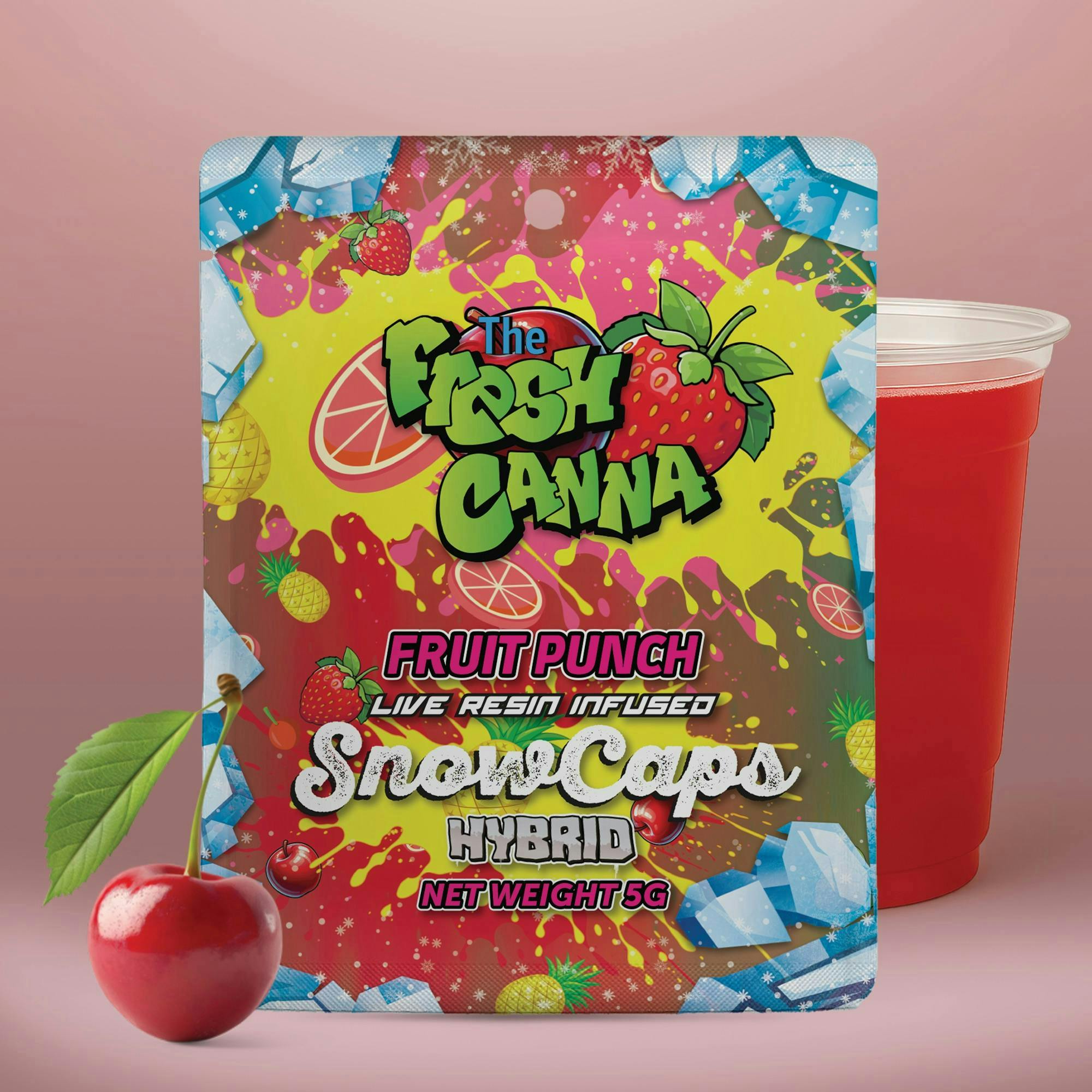 FRESH CANNA | FRUIT PUNCH | SNOWCAP | PRE-PACK HYBRID