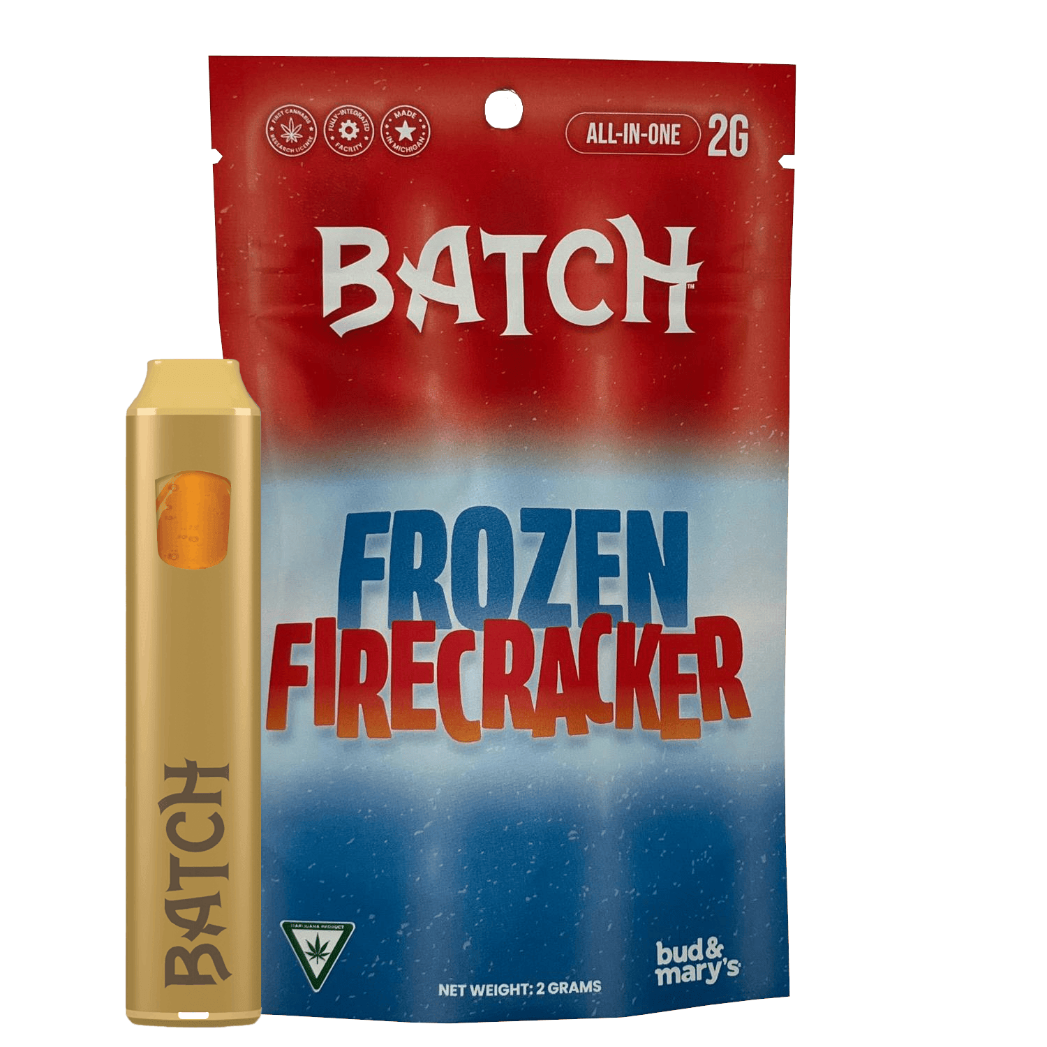 Product: Batch | Flavors Disposable Vape - 2g - Frozen Firecracker
