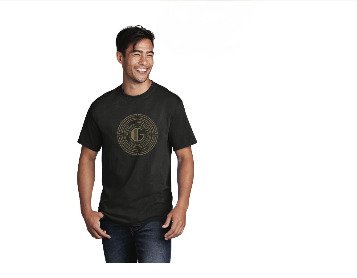 Product: GATSBY CANNABIS CO. MERCH | CREW NECK TEE-SHIRT - MENS | LARGE