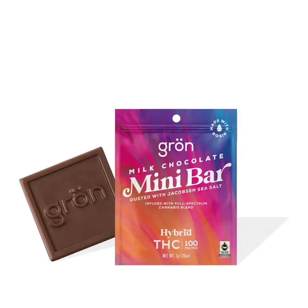 Product Gron - Milk Chocolate Hybrid Mini - 100mg