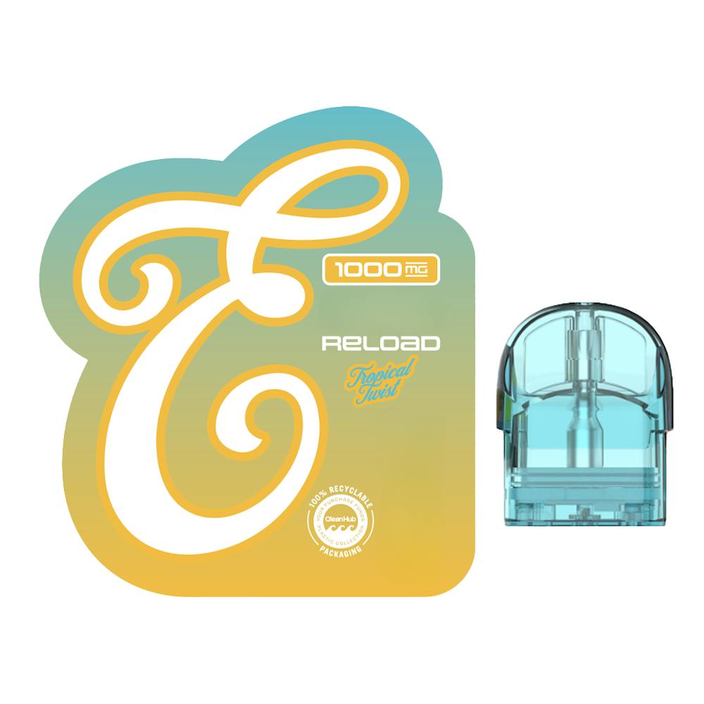 Product Eureka Fusion | Tropical Twist |  AIO Reload Pod