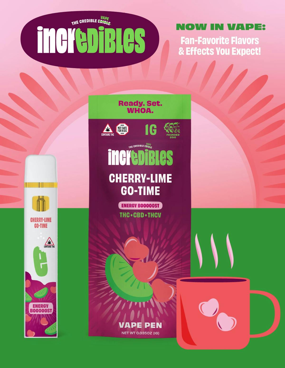 Image of Cherry Limeade | 1g Disposable