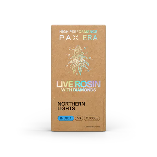 Live Rosin with Diamonds | Northern Lights 1g | Pod-1