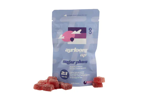 Sugar Plum | Sweet Plum 2: 1 Gummies | 10pk | 100mg-1