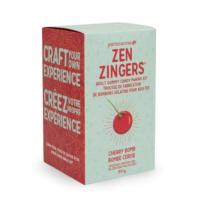 Zen Zingers Edibles Gummy Making Kit - Cherry Bomb
