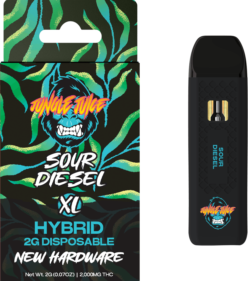 Product: JUNGLE JUICE | SOUR DIESEL | DISPOSABLE HYBRID