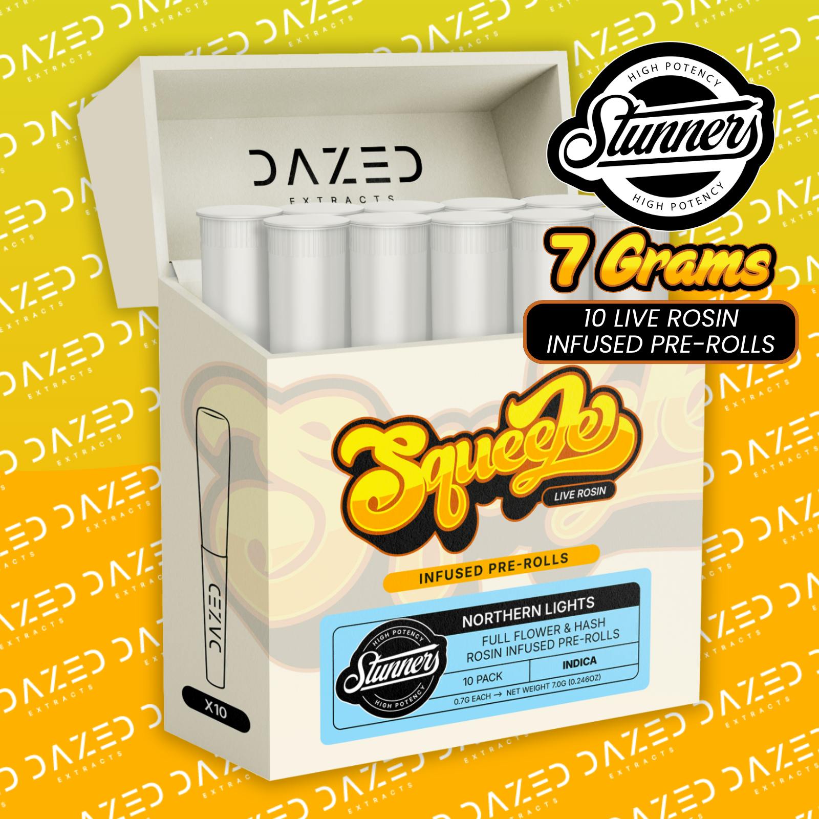 Dazed Extracts Dazed Extracts | Squeeze | Northern Lights | 0.7g
