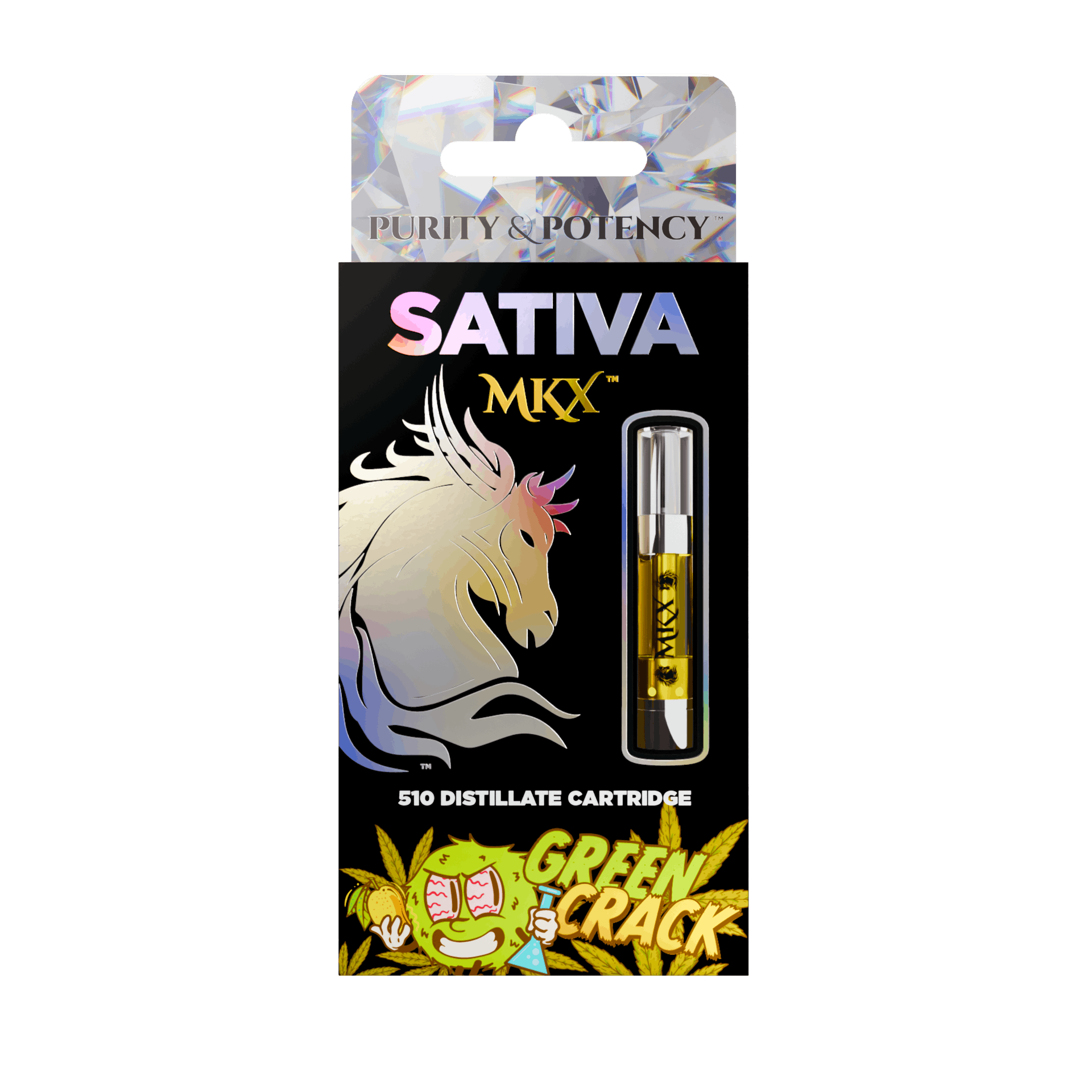 CRDHリキッド 1ml Green Crack Green Crack Delta 9o Vape Cartridge- 1ml | 3CHI