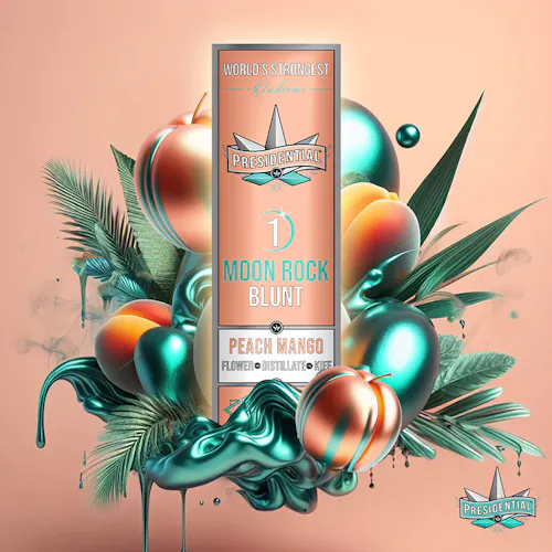 PRESIDENTIAL | MOON ROCK BLUNT | PEACH MANGO | 1.5G-active