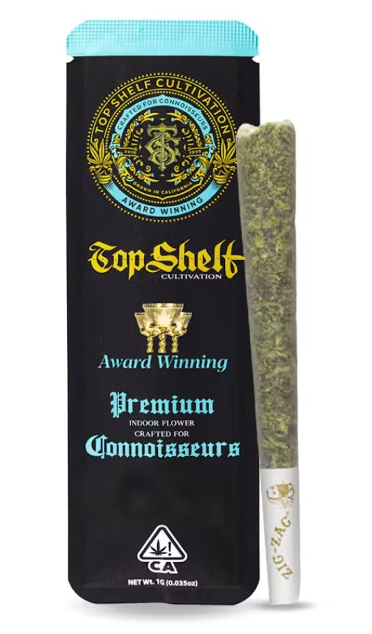 Top Shelf Preroll I Garlic Gas