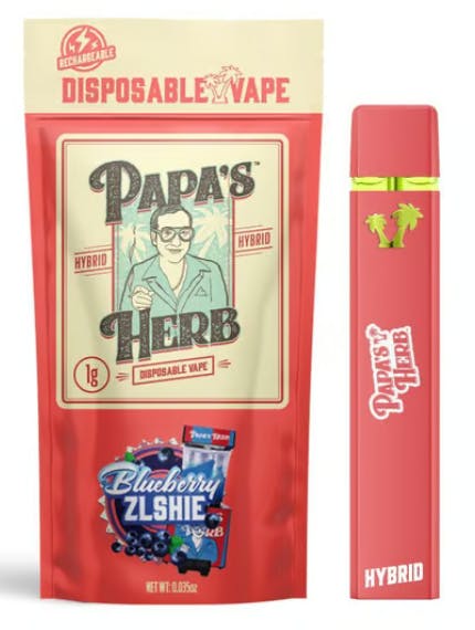 Papa's Herb 1G Blueberry Zlushie | Disposable - GreenRock Cannabis  Dispensary MA