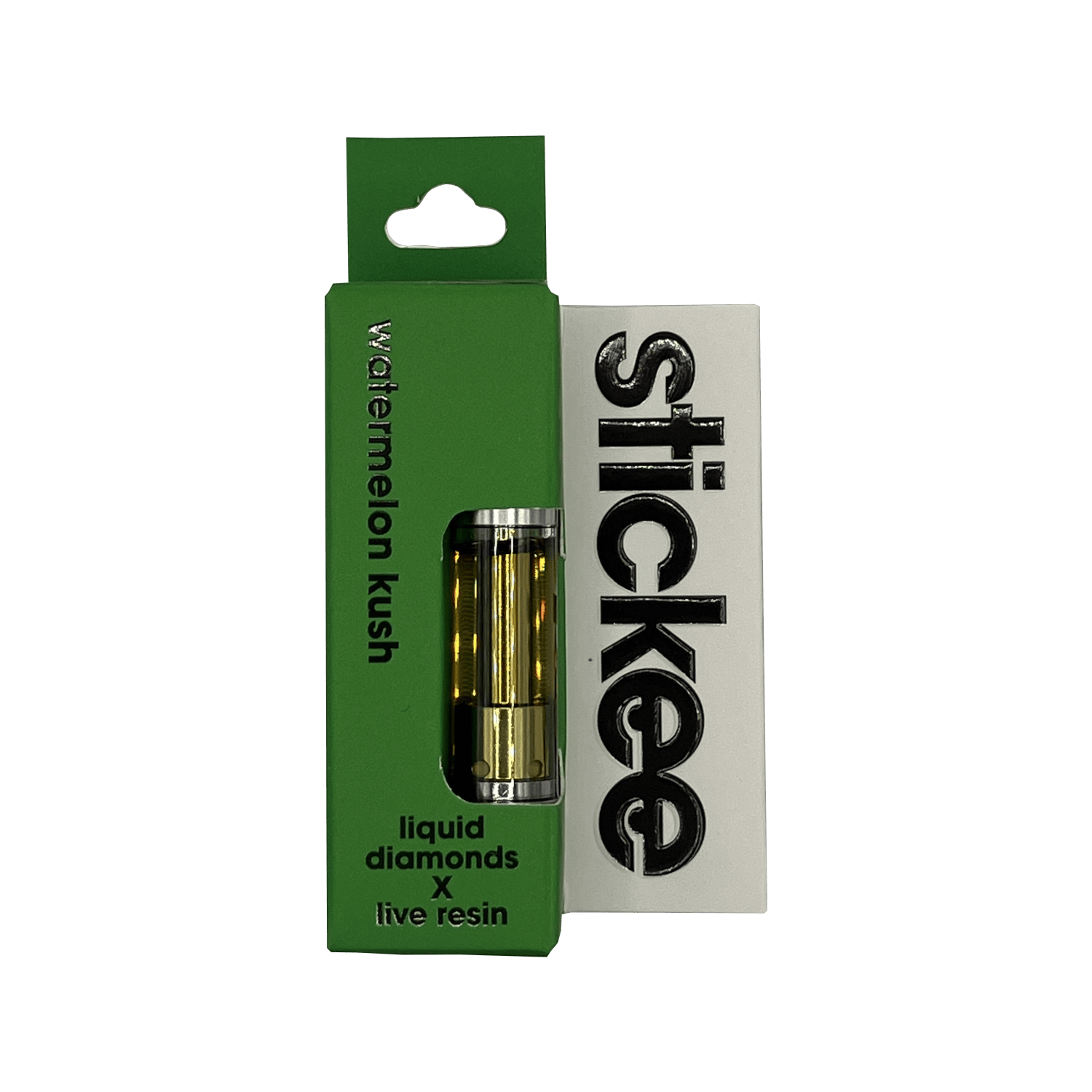 Product: Stickee | Live Resin x Liquid Diamond Vape Cart - 1g - Watermelon Kush