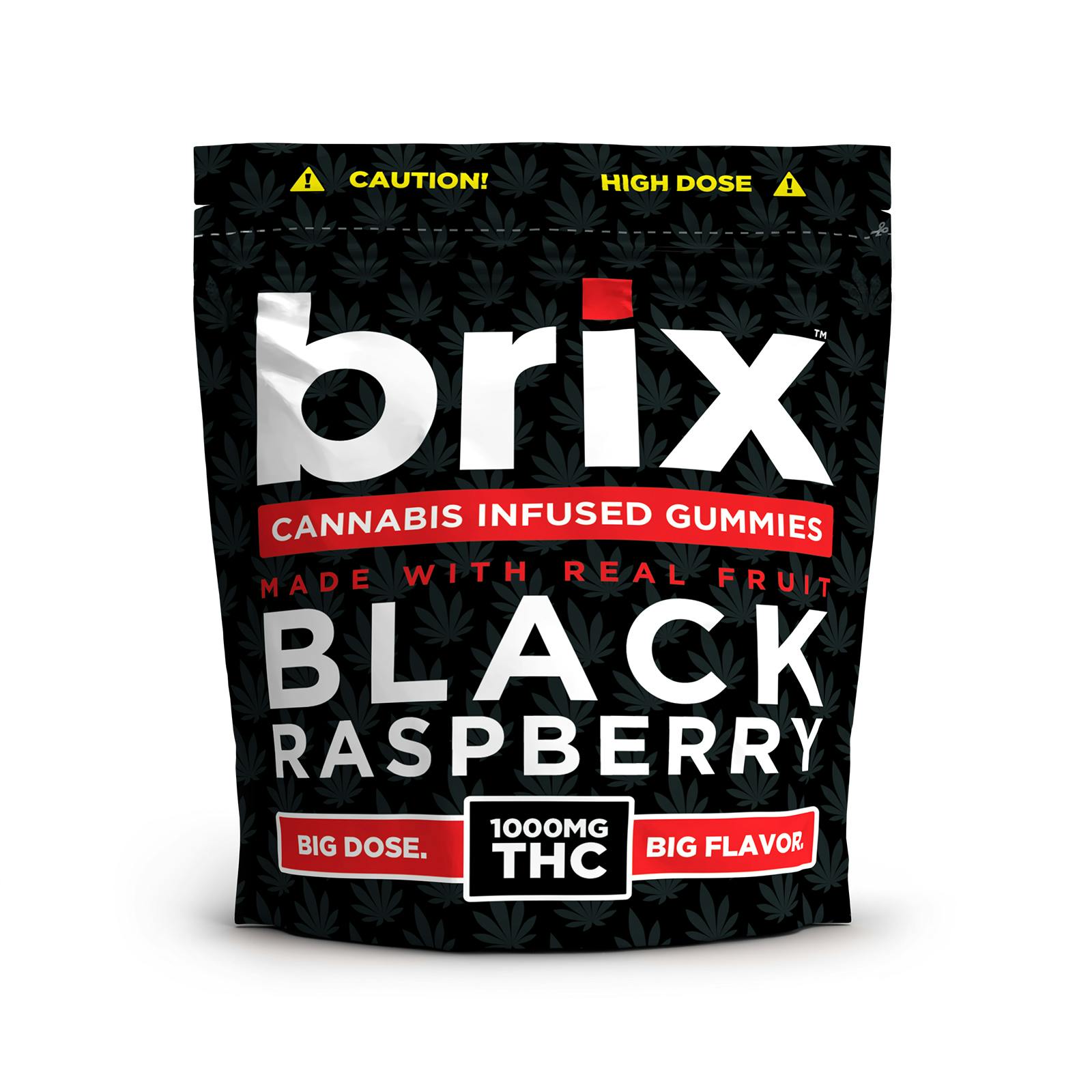 Baked Bros - Brix Gummies - Black Raspberry (H) (1000mg)