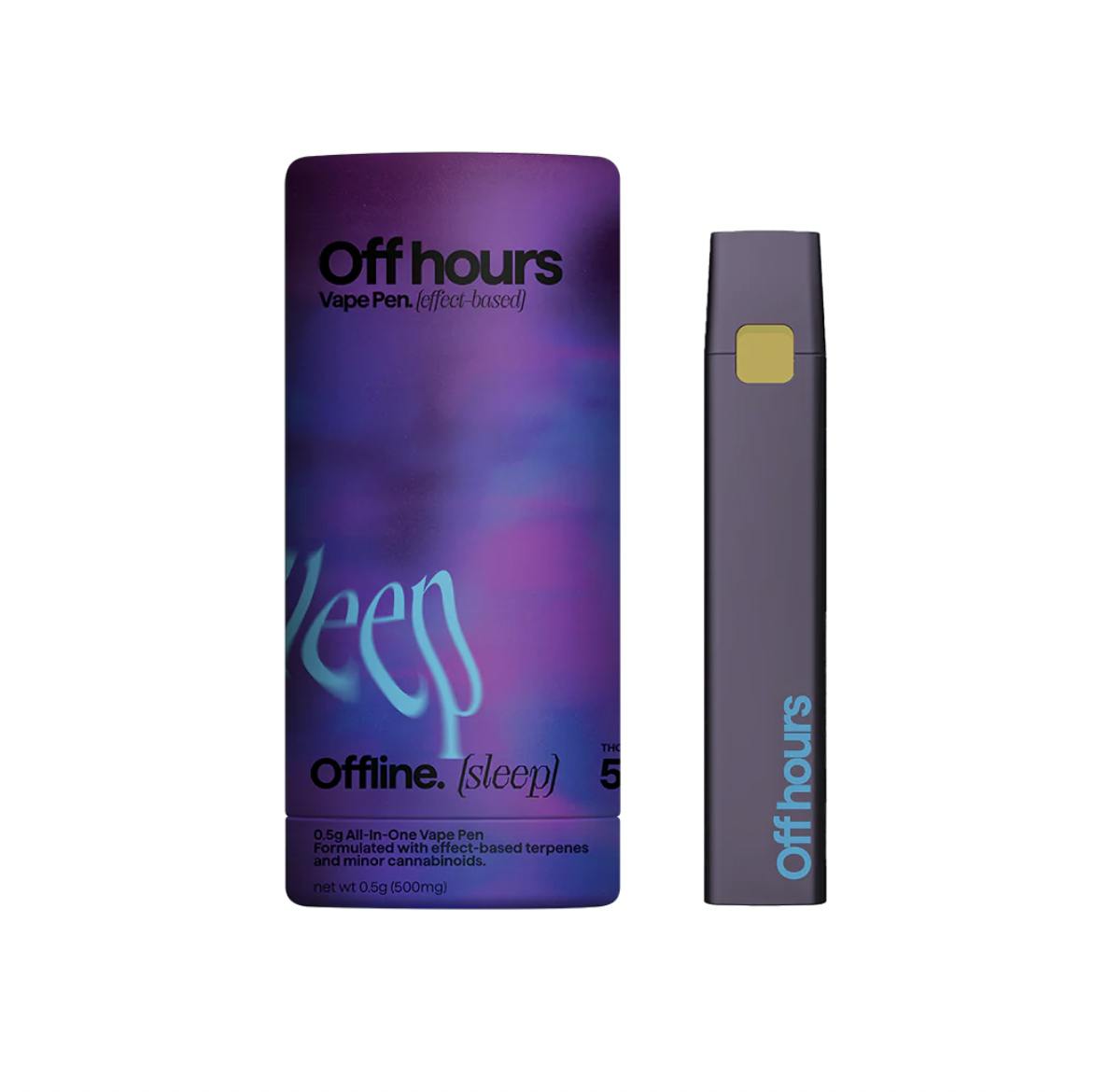 OFF Hours | 0.5g AIO Vapes | Offline (Sleep)