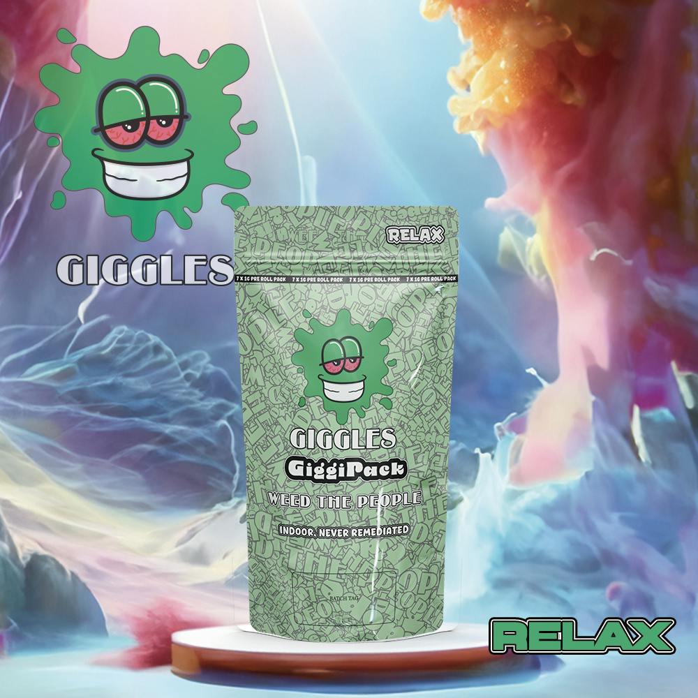 Bubble Beltz | Giggipack | Pre-Roll Pack | 7 x 1g