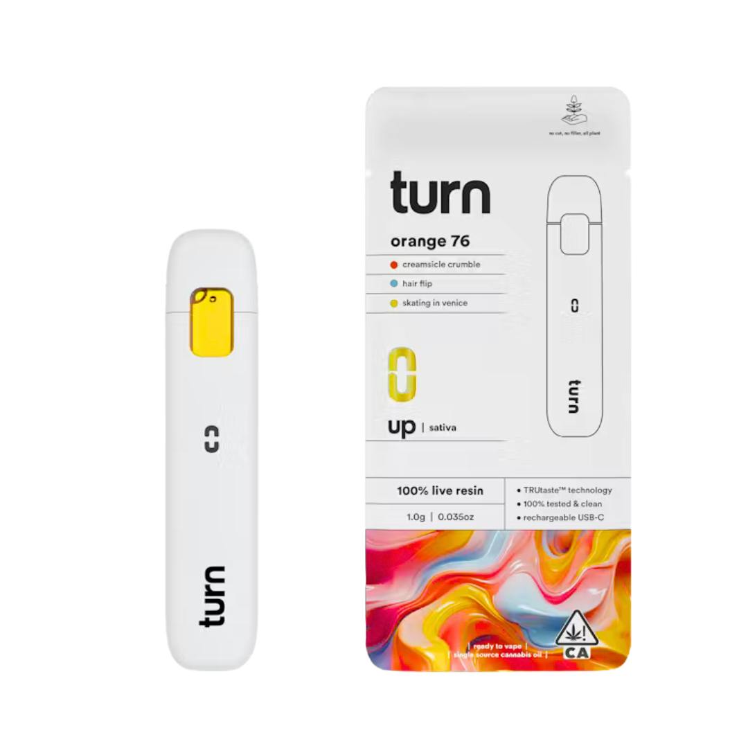 ORANGE 76 LIVE RESIN TURN UP ALL-IN-ONE