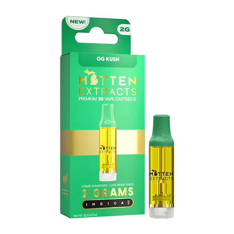 Mitten Extracts - 2g Cart - OG Kush (I)