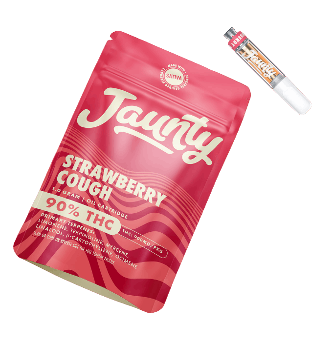Jaunty Strawberry Cough | 510 - VAPORIZERS cannabis product, 1g