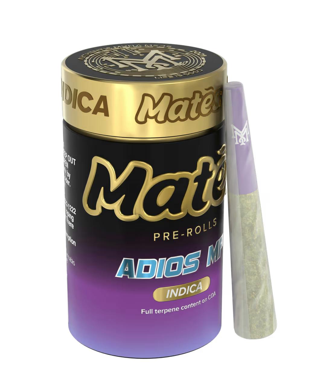 Muha Meds Adios MF 5pk 3.5g Infused Pre-Rolls