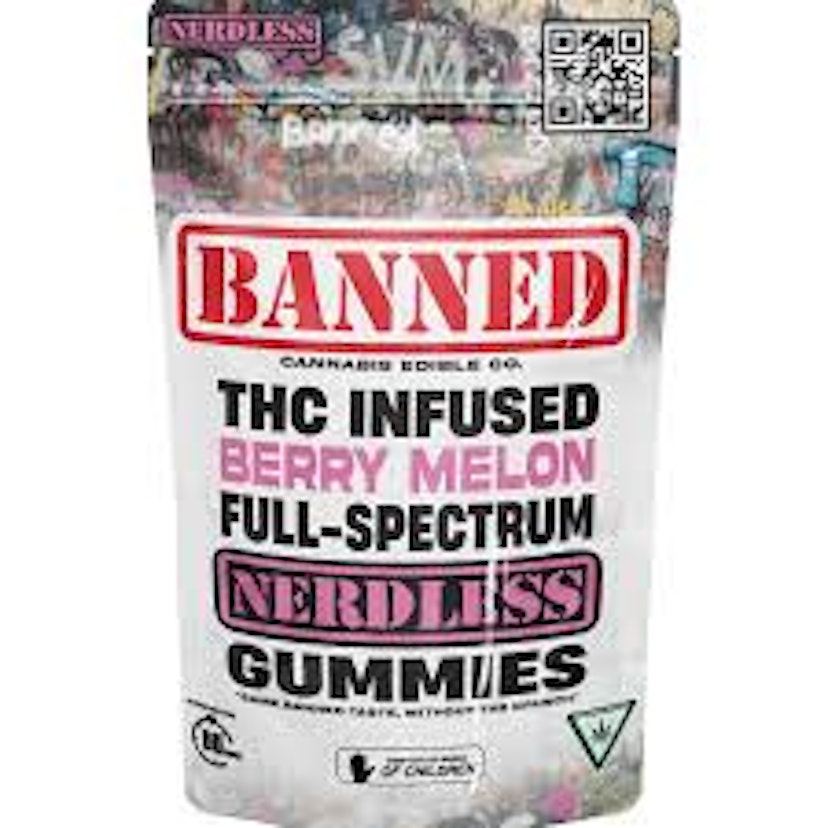 Banned - Berry Melon Nerdless 200mg