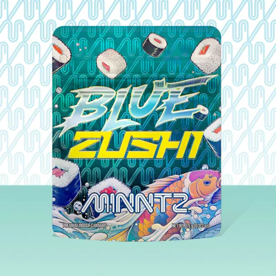 Minntz - 3.5g Prepack - Blue Zushi