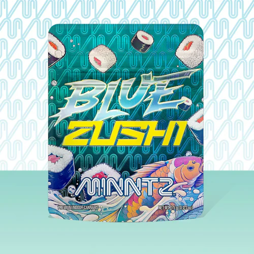 Minntz - 3.5g Prepack - Blue Zushi