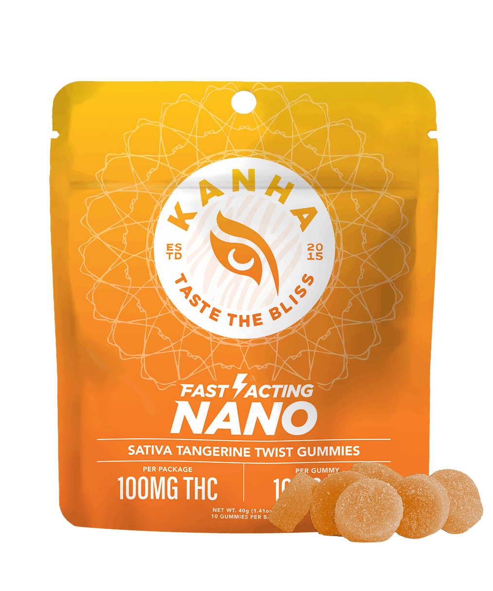 Tangerine Twist Nano Gummies 10-pack