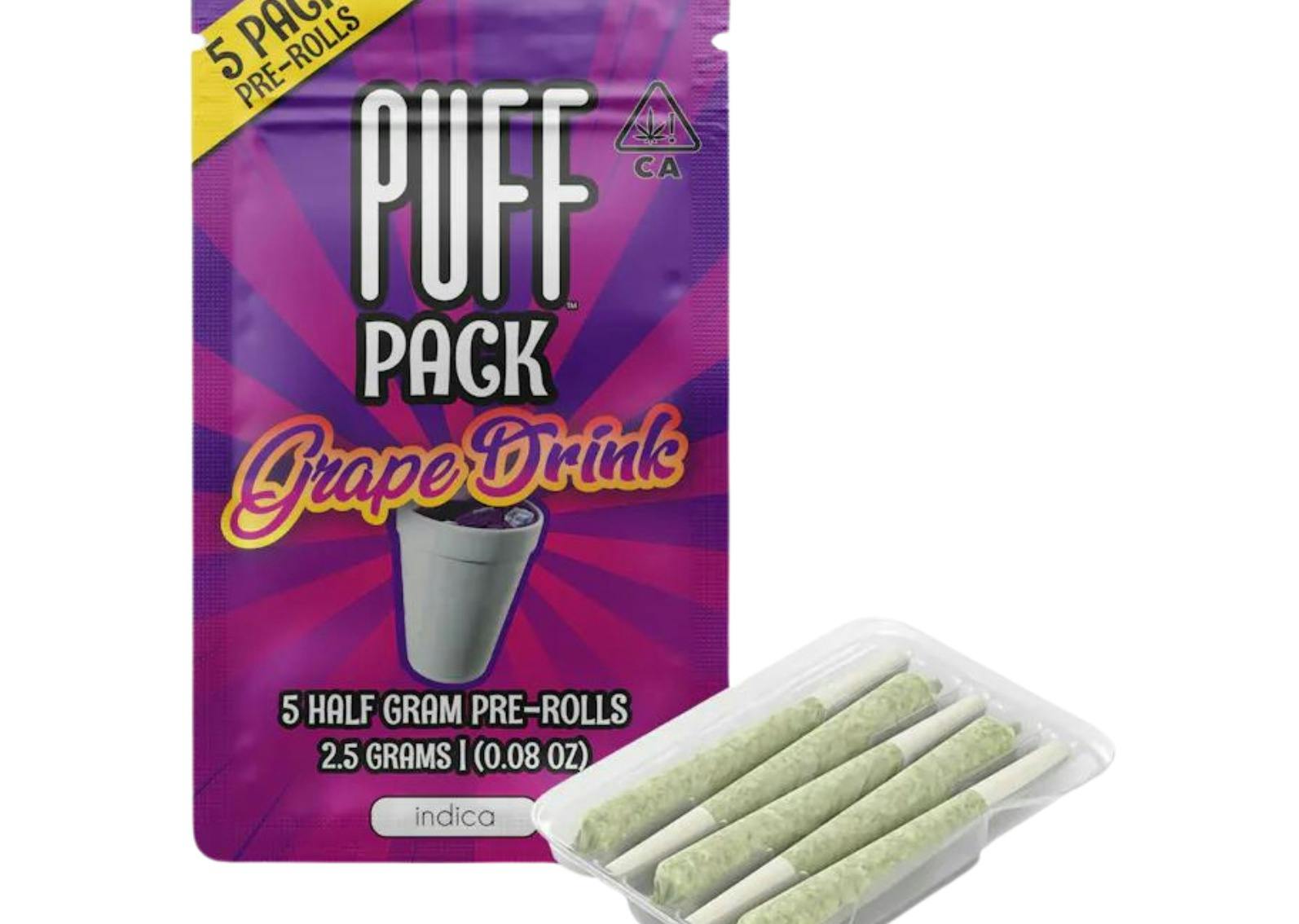 GRAPE DRINK 5PK PREROLLS