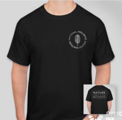 National Holistic T-Shirt Black - L