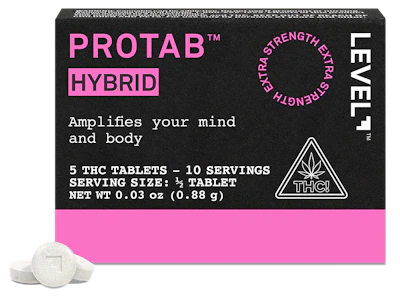 Protab - 100mg THC Tablets - Hybrid - EDIBLES by Protab at King of Budz