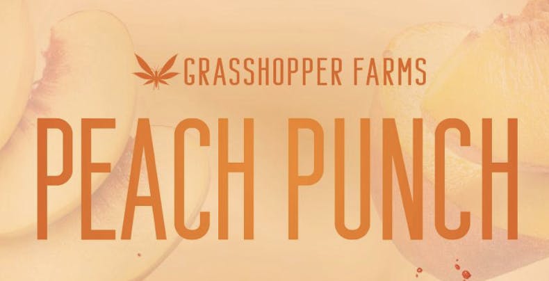 Product: Grasshopper Farms | Infused Pre-Roll - Peach Punch - 1g