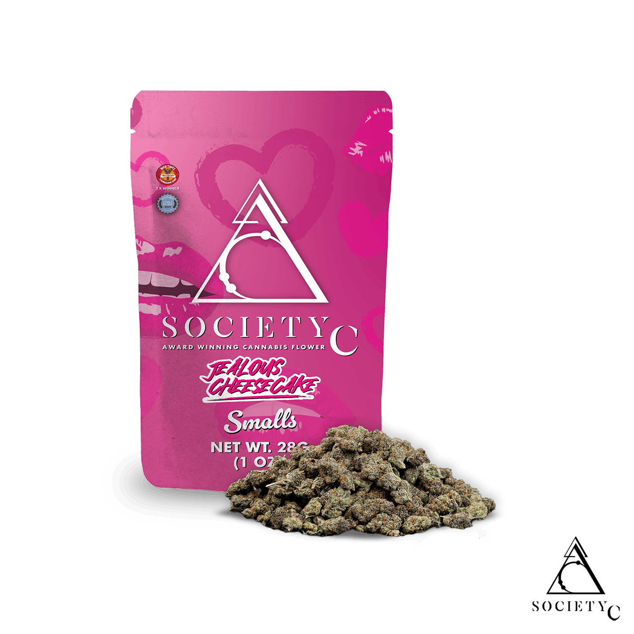Society C - 28g Prepack Smalls - Jealous Cheesecake