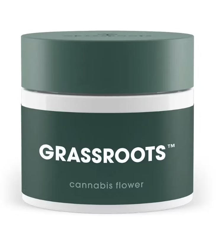 Grassroots Whole Flower 3.5g- Peanut Butter Muffin- Sativa