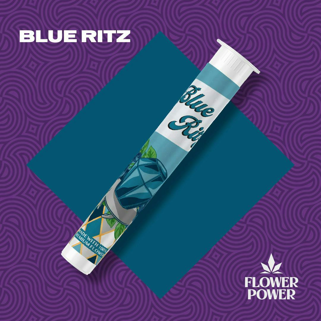 Flower Power - 1g Preroll - Blue Ritz