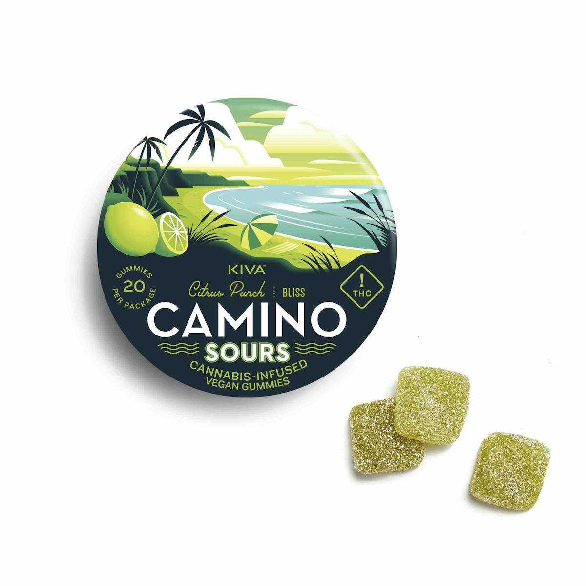 image of Camino Citrus Punch Sours Gummies