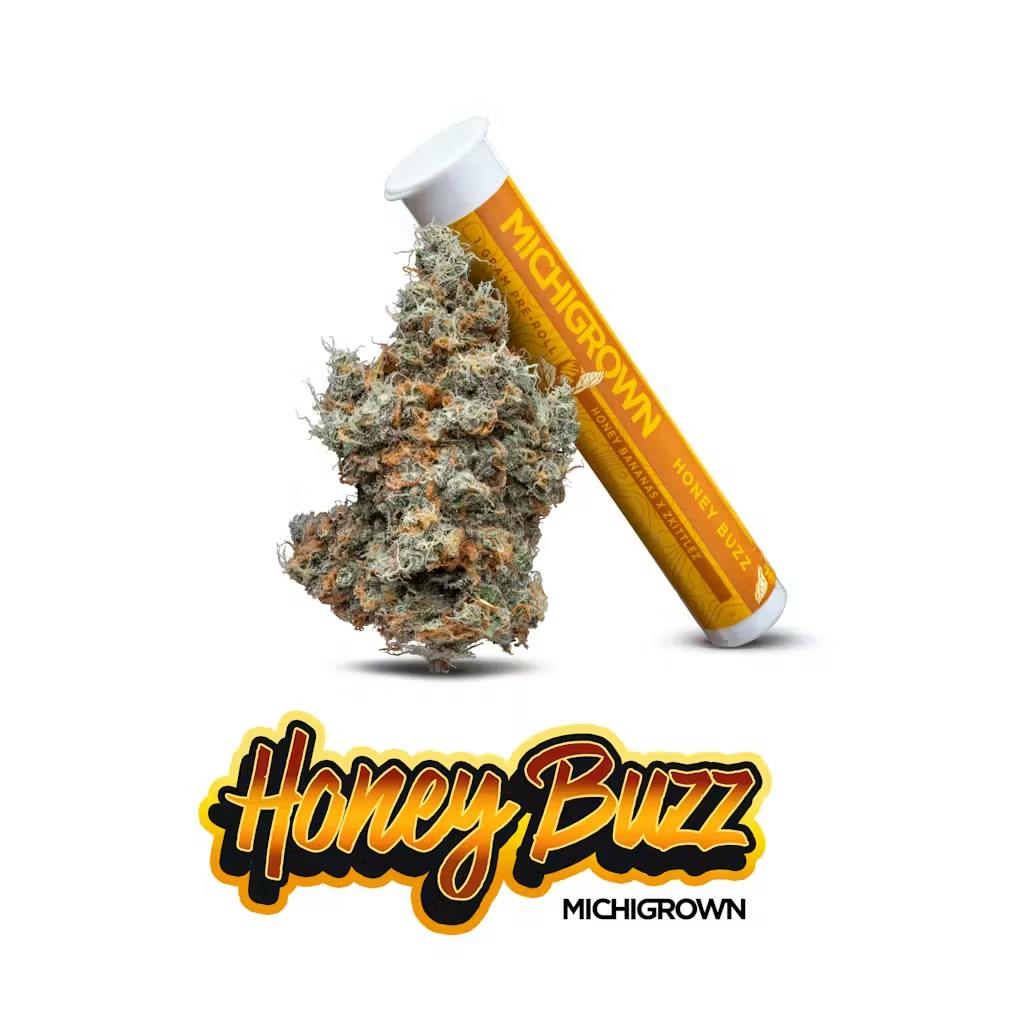 Michigrown - Preroll - (1g) - **HONEY BUZZ**