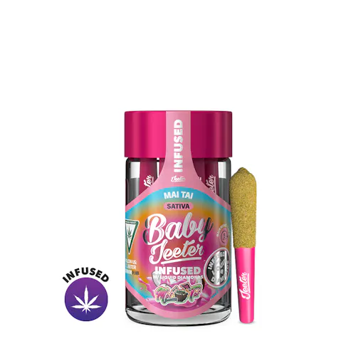 Mai Tai Baby Jeeter Infused Pre-Roll 5-pack | 2.5g-active